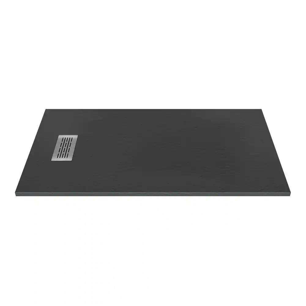 CASTICO 32 in. W x 1.125 in. H Solid Composite Stone Shower Pan Base with L/R Drain - Shop Hardware Tools Online Store