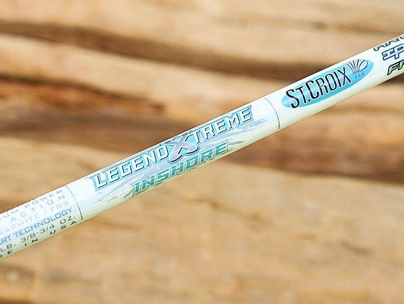 St. Croix Legend Xtreme Inshore Spinning Rod - XSS76MF