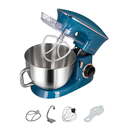 Stand Mixer, Vinmax Electric Kitchen Mixer Food Mixer with 8.5QT Stainless Steel Mixing Bowl, Tilt-Head Mixer 6-Speed Kitchen with Dough Hook, Beater