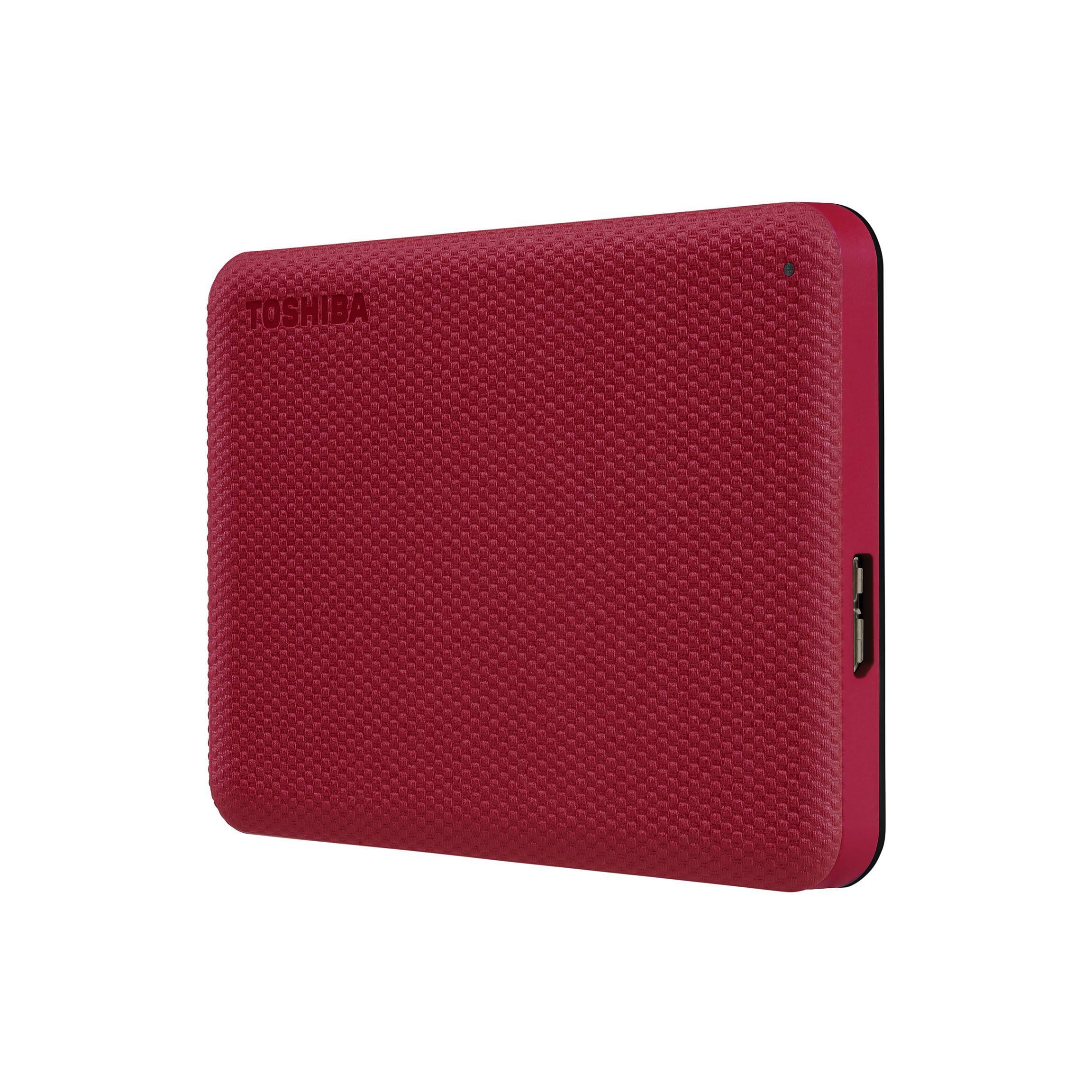 Toshiba Canvio Advance Portable External Hard Drive, 1TB, Black