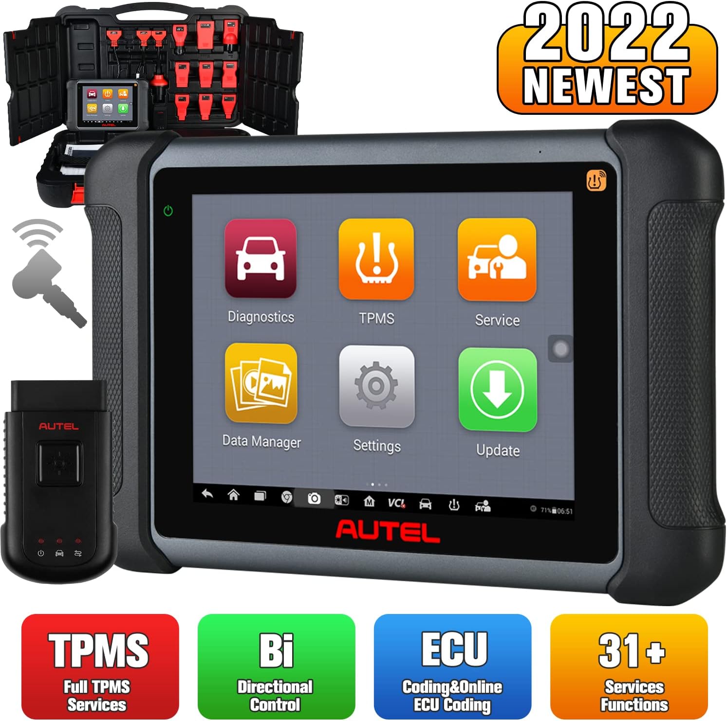 Autel MaxiLink ML629 Automotive OBD2 Scanner, 2022 Newest Model Upgraded of AL619, ML619