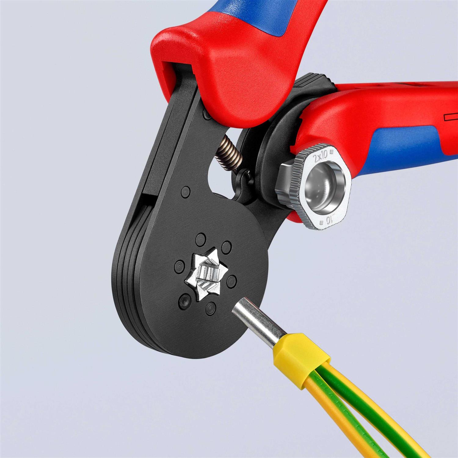 97 53 14 Knipex Self-Adjusting Crimping Pliers - Shop Hardware Tools Online Store