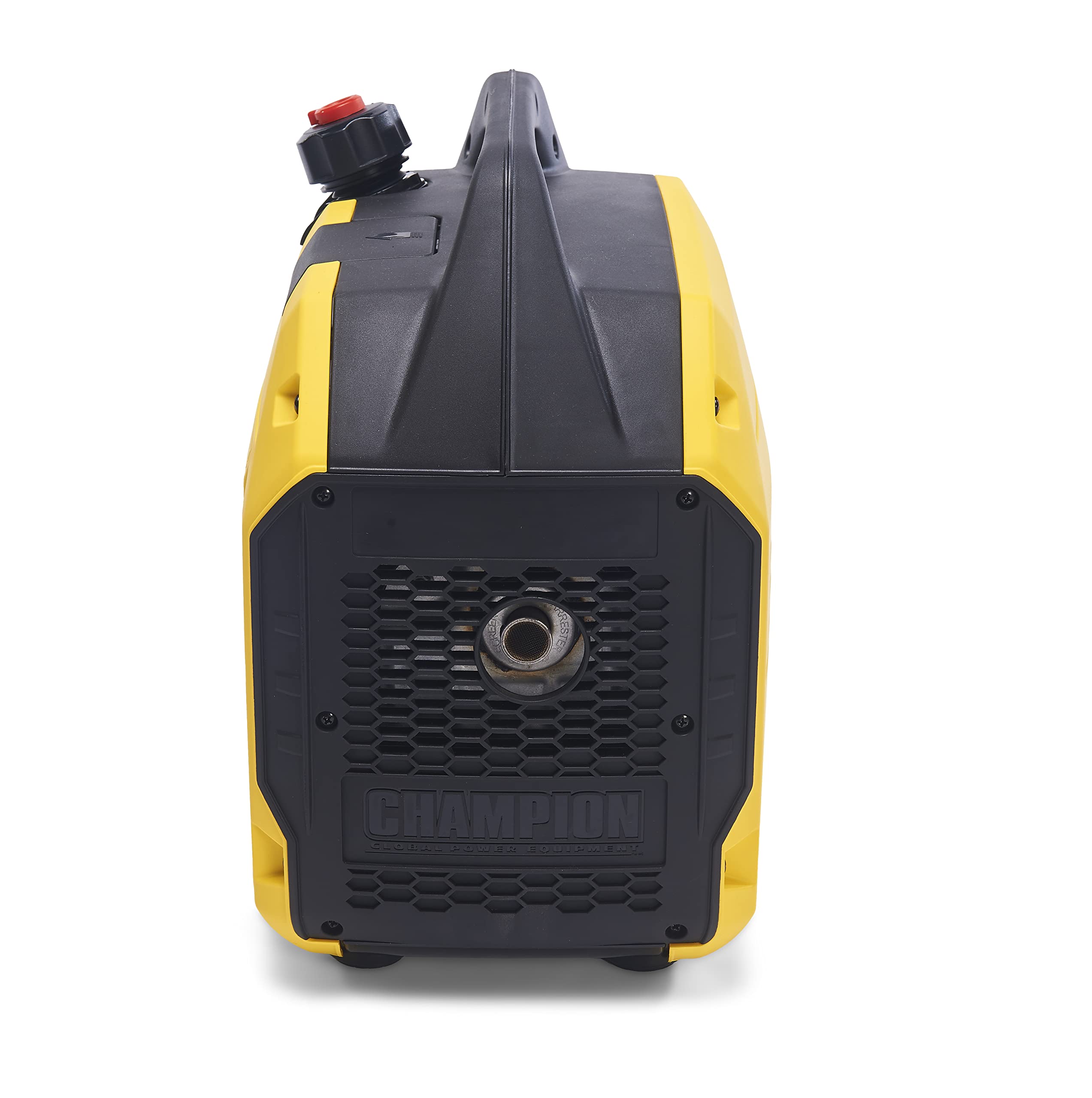 Champion Power Equipment The Mighty Atom Power Generator (2200W Inverter Petrol Only, 58dBA - 7m Distance, 12V DC Socket and Dual Port USB Adapter