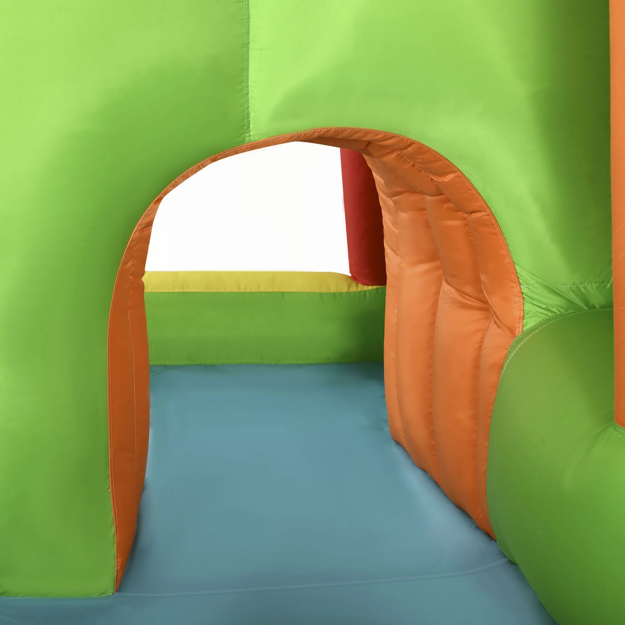 Outsunny 7-in-1 Inflatable Water Slide, Kids Castle Bounce House Includes Slide, trampoline, Pool, Water Cannon, Ball-target, Boxing Post