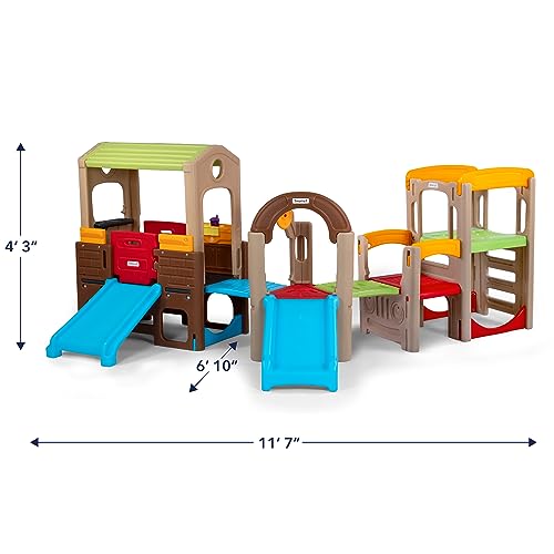 Simplay3 Young Explorers Modular Play System – Kids Activity Outdoor Playset for Children Age 18 mos - 6yrs – Toddler Playground Slide