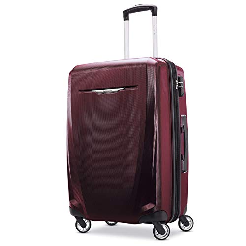 Samsonite Winfield 3 DLX Hardside Expandable Luggage with Spinners, Silver, Carry-On 20-Inch