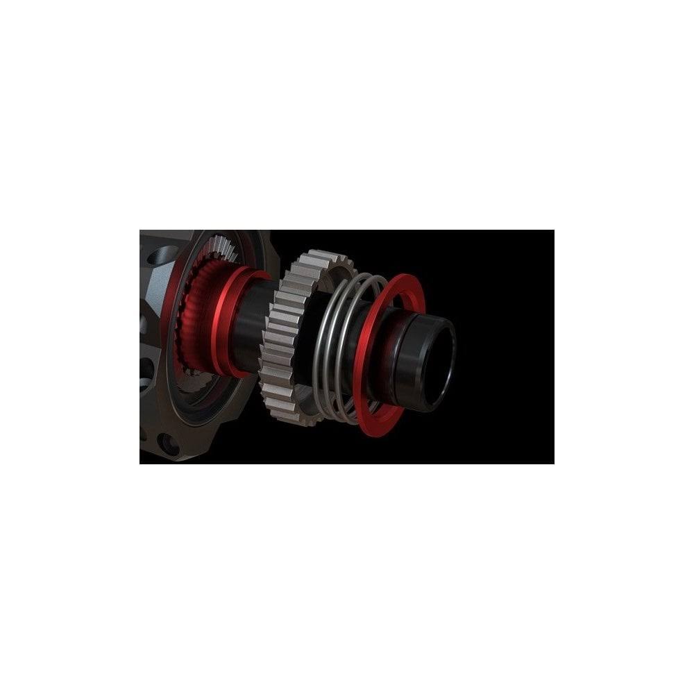 DT Swiss 240 Front Hub - 15 x 110mm - 6-Bolt - Black/Red