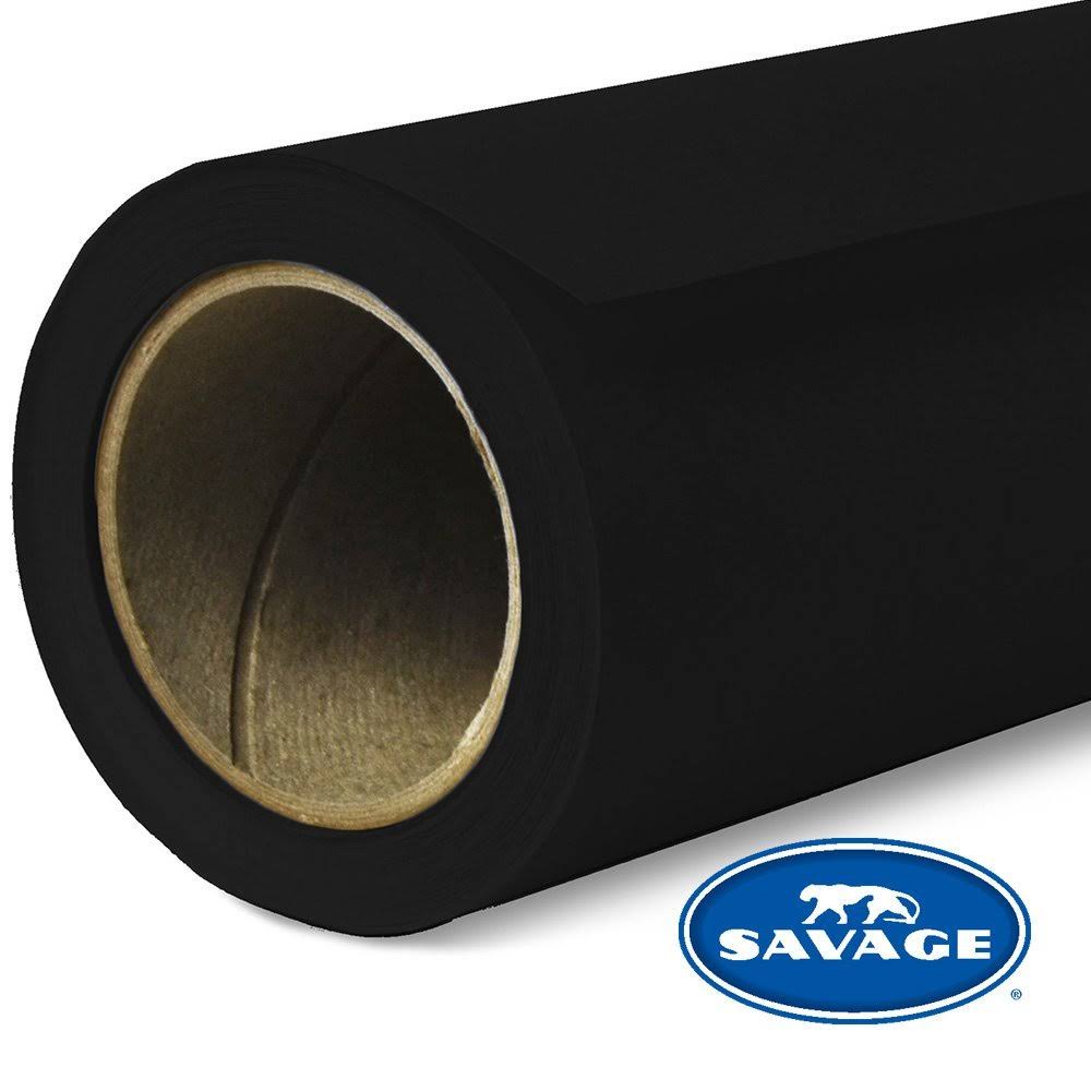 Savage Seamless Background Paper - #20 Black 86x22 x 36&