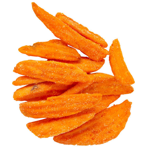 McCain Harvest Splendor Sweet Potato Thin Ridge 10-Cut Wedges 2.5 lb. Bag - 6/Case