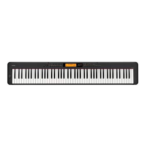 Casio CDP-S360 Slim 88-Key Weighted Digital Piano | Portable, Lightweight & Compact | 700 Tones, 200 Rhythms | Songwriting tools | USB-MIDI