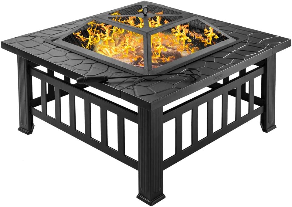 Bonnlo Portable Fire Pit 24''