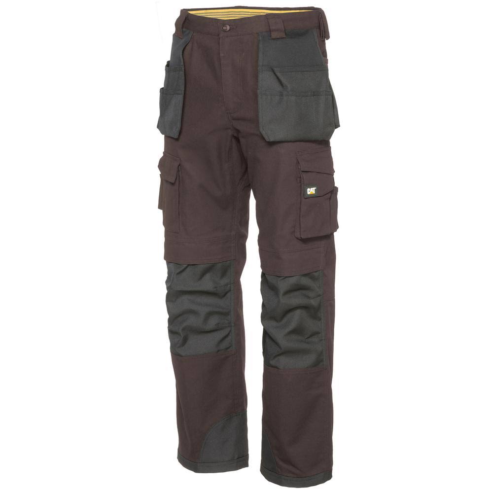 Caterpillar Men&s Trademark Pant Dark Earth-Black 32/36