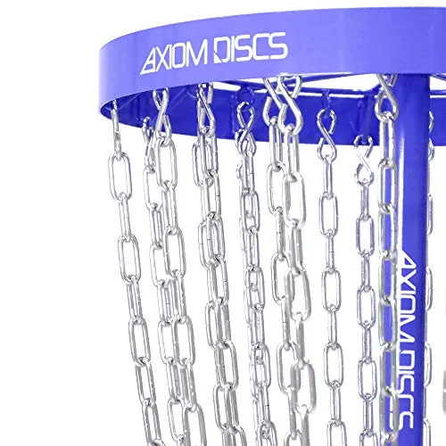 Axiom Discs Pro 24-Chain Disc Golf Basket - Royal - Curated Treasures Market