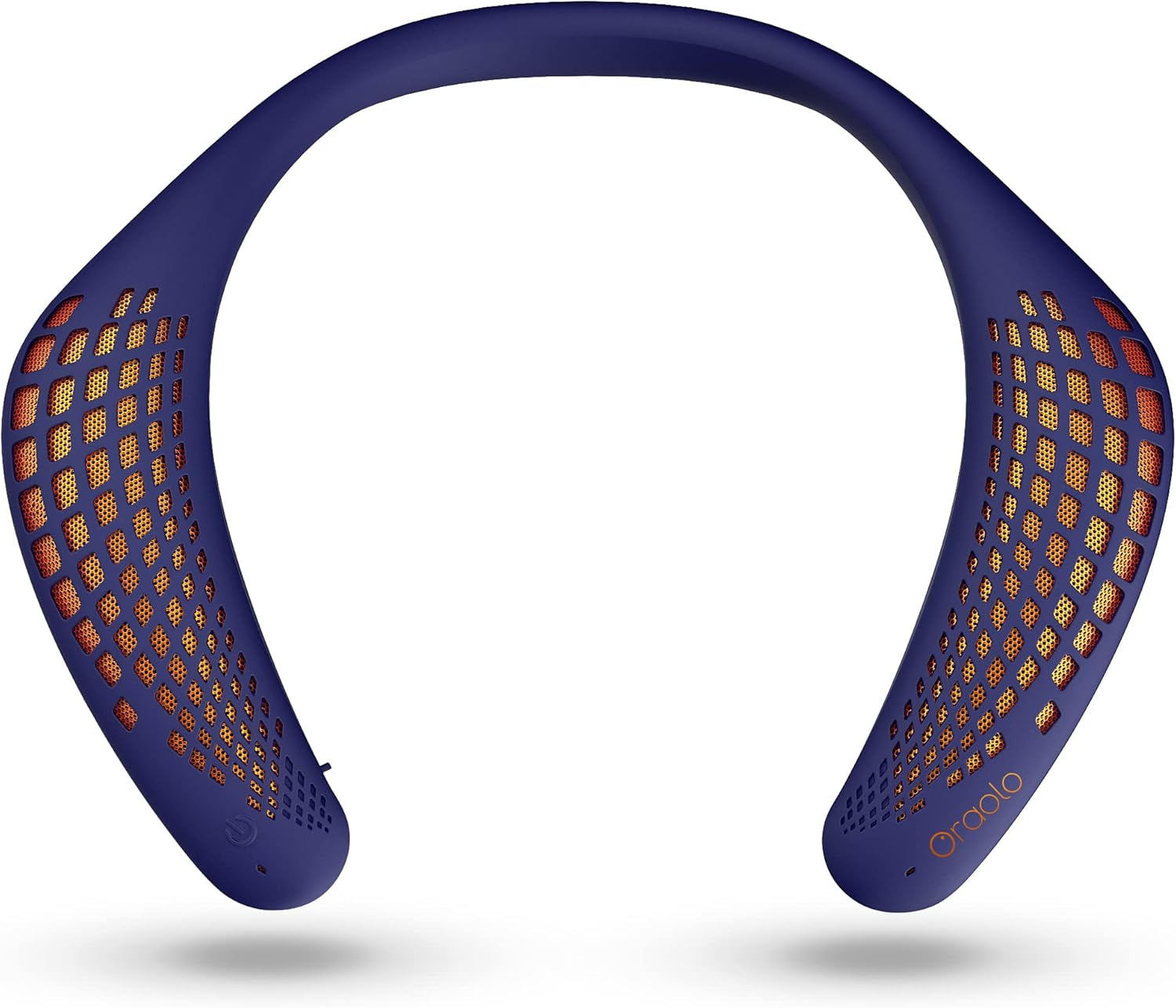 Neckband Bluetooth Speakers, Oraolo Wireless Wearable Speaker True 3D Stereo Sound, Portable Personal Body Speaker 24H Playtime