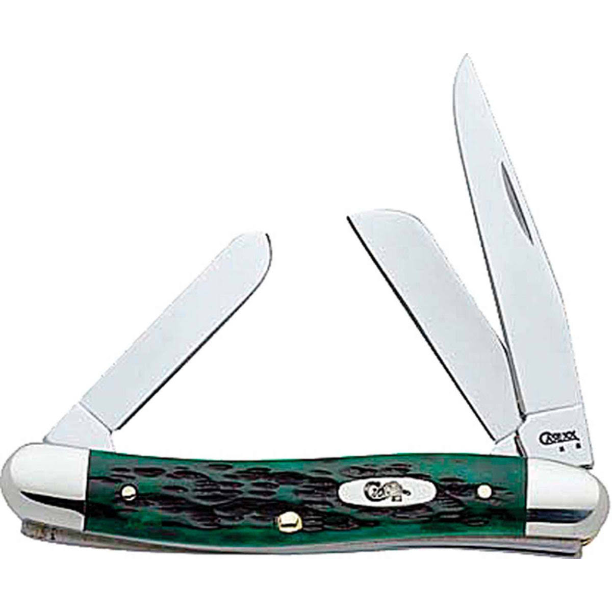 Case Trapper Bermuda Green Pocket Worn