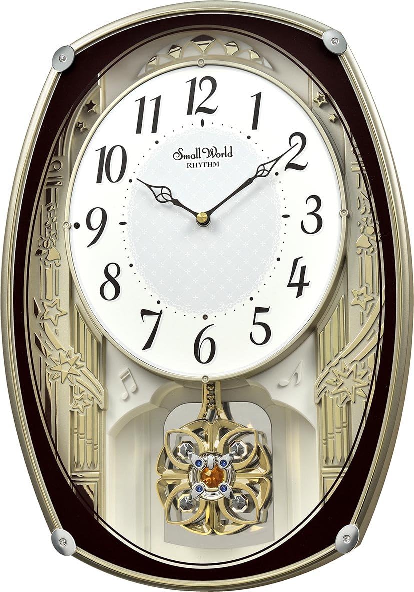 Rhythm Clocks Caprice Musical Motion Clock