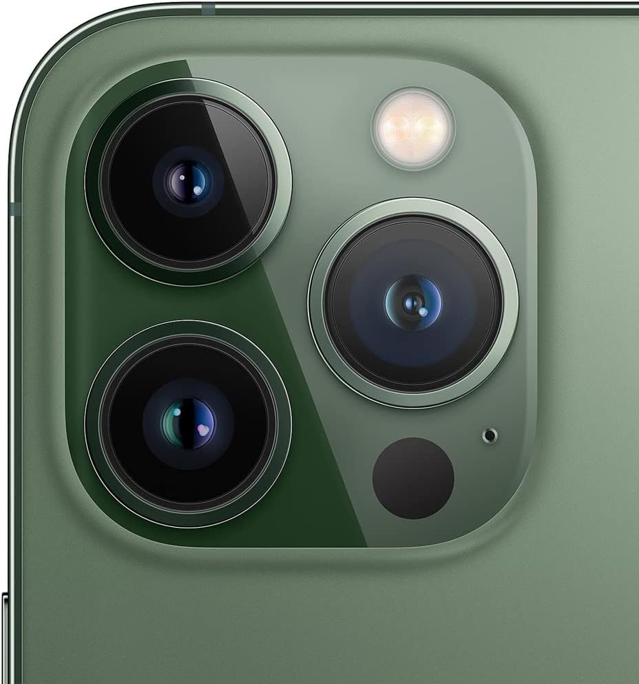 Apple iPhone 13 Pro Max, 256GB, Alpine Green - Unlocked (Renewed)