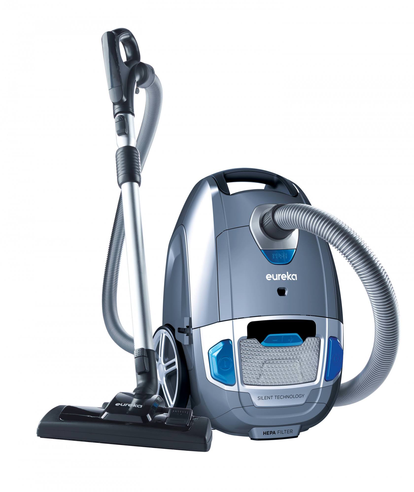 Eureka Optima Silent Clean Bagged Canister Vacuum with HEPA Filtration Model NEN200C