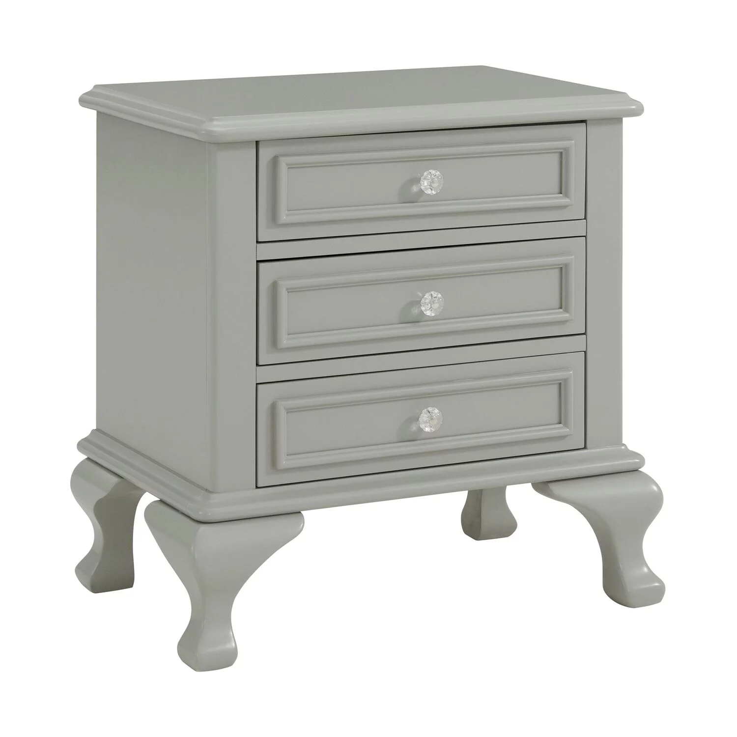 Picket House Furnishings Jenna Full Panel 3PC Bedroom Set in Grey