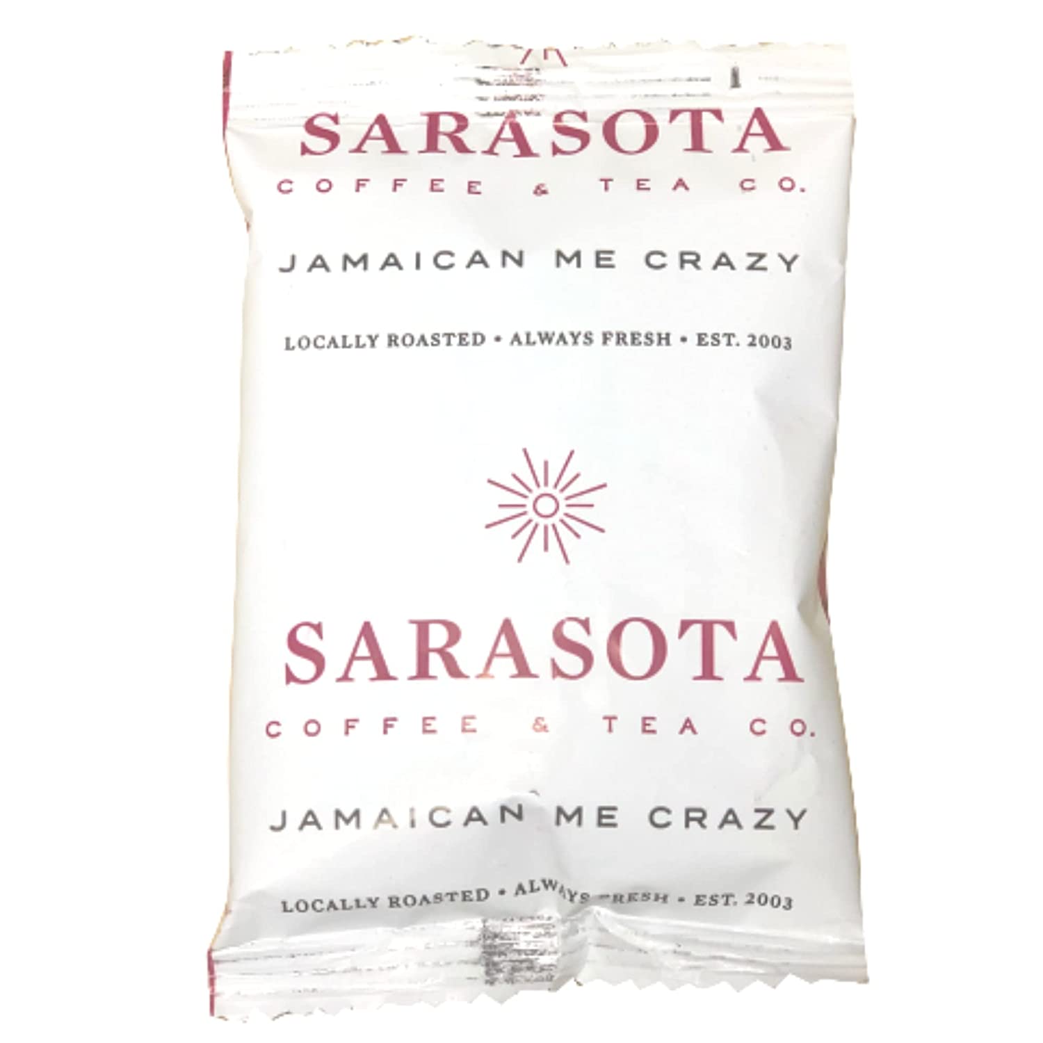 Jamaican Me Crazy Ground 2 oz Coffee Packets, Pre Measured Coffee Packs for 12 Cup Coffee Maker, Medium Roast, 2 Oz Bags, Pack of 36