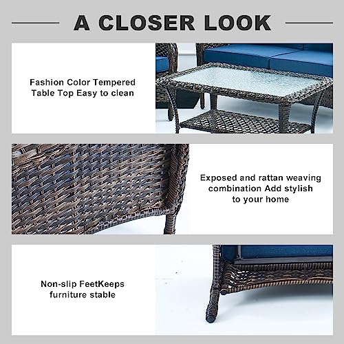 Patio Club Chair Wicker Chairs