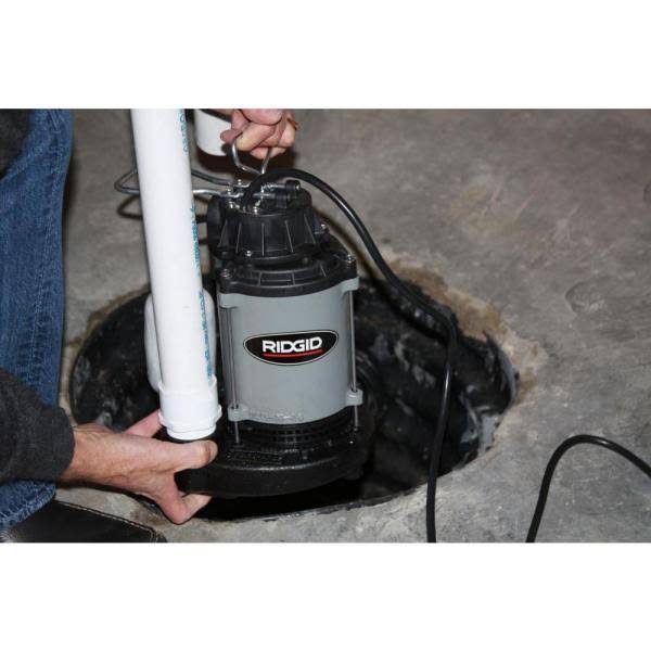 Ridgid 1/3 HP Cast Iron Sump Pump 330rs