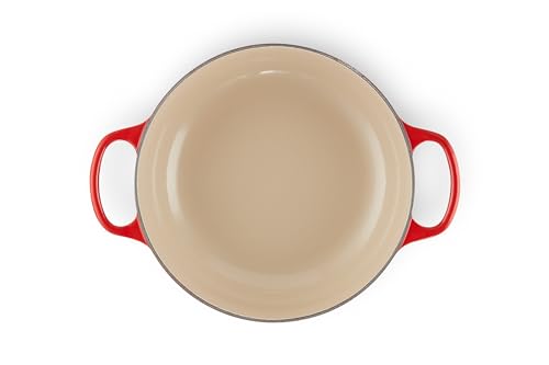 Le Creuset Enameled Cast Iron Signature Sauteuse Oven, 3.5 qt., Cerise