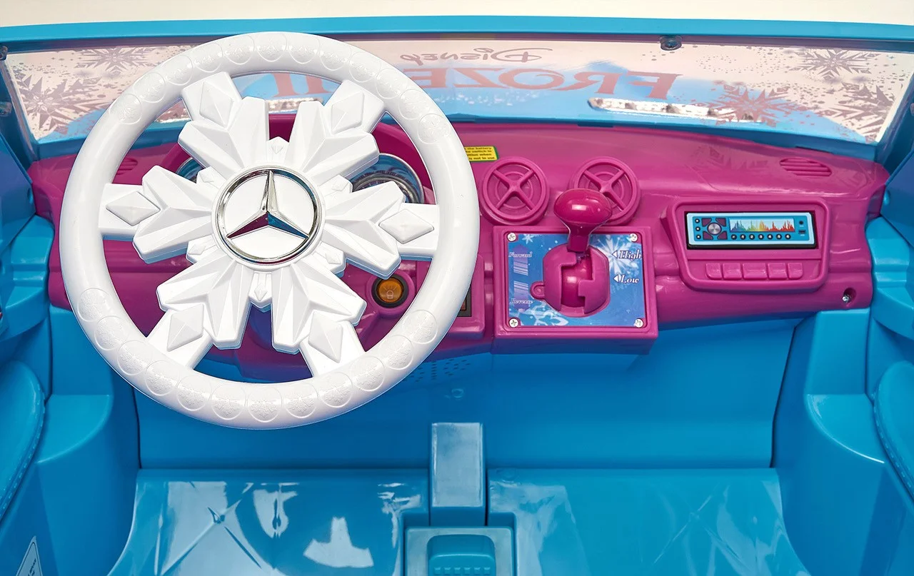 12 Volt Frozen Mercedes GLS-320 Battery Powered Ride-On for Girls Ages 3 and up