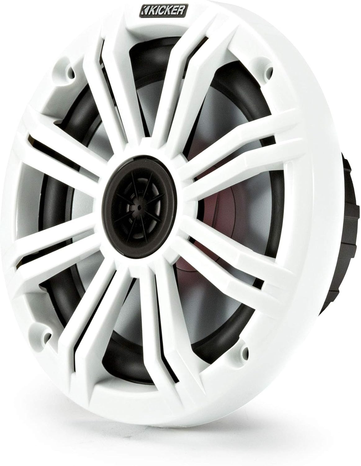 KICKER 6.5" White Marine Speakers (Qty 4) 2 Pairs of Speakers