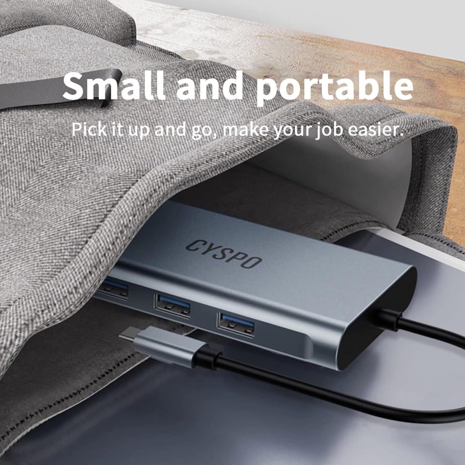 9-in-1 USB-C Hub Multiport Adapter, Docking Station with Dual Display 4K HDMI, VGA, 100W Power Delivery, 3 USB 3.0, Ethernet, TF/SD Card Reader