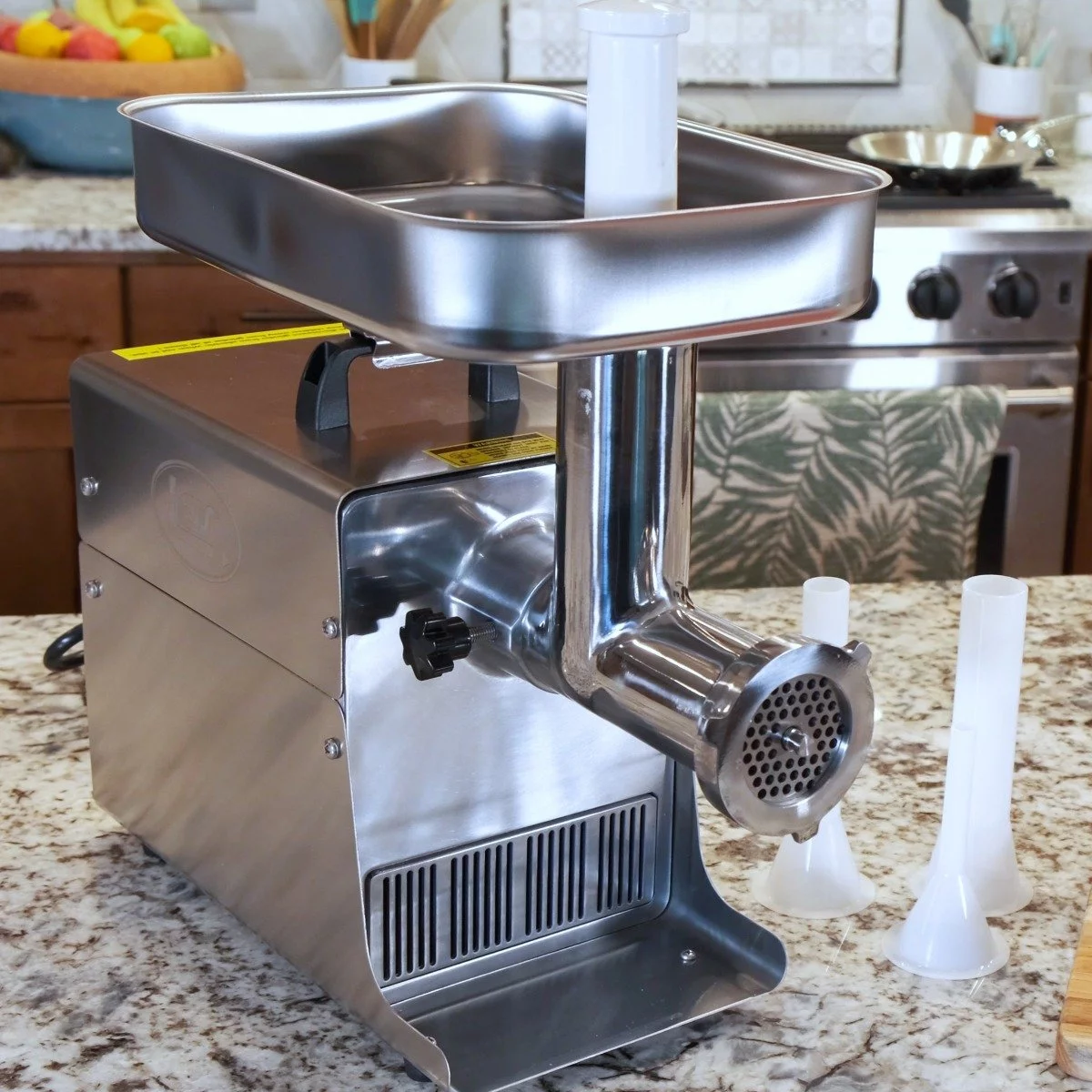 LEM Big Bite Meat Grinder #8 + Foot Switch