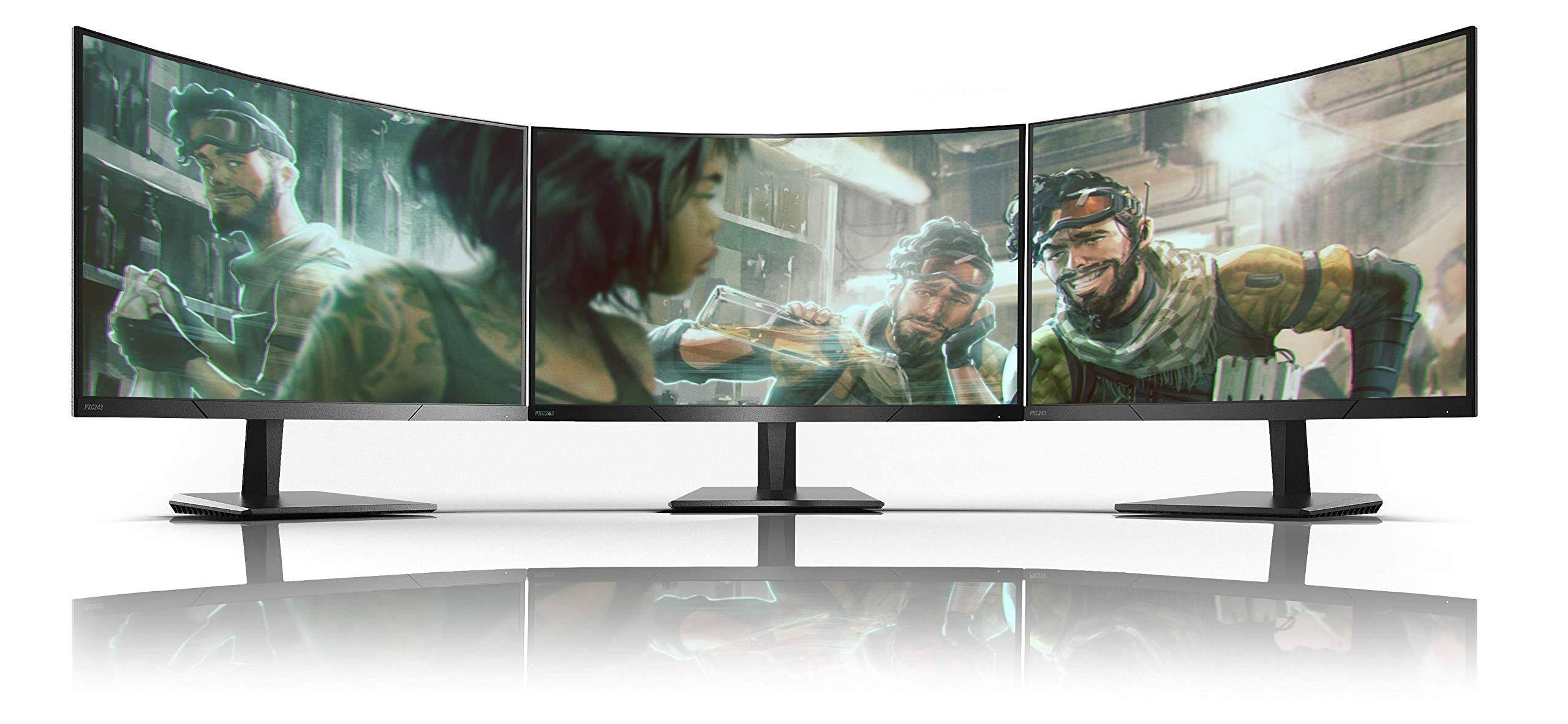 Pixio Pxc243 24 inch 144Hz FreeSync FHD 1800R Curved Full HD 1920x1080 Premier Esports Gaming Monitor