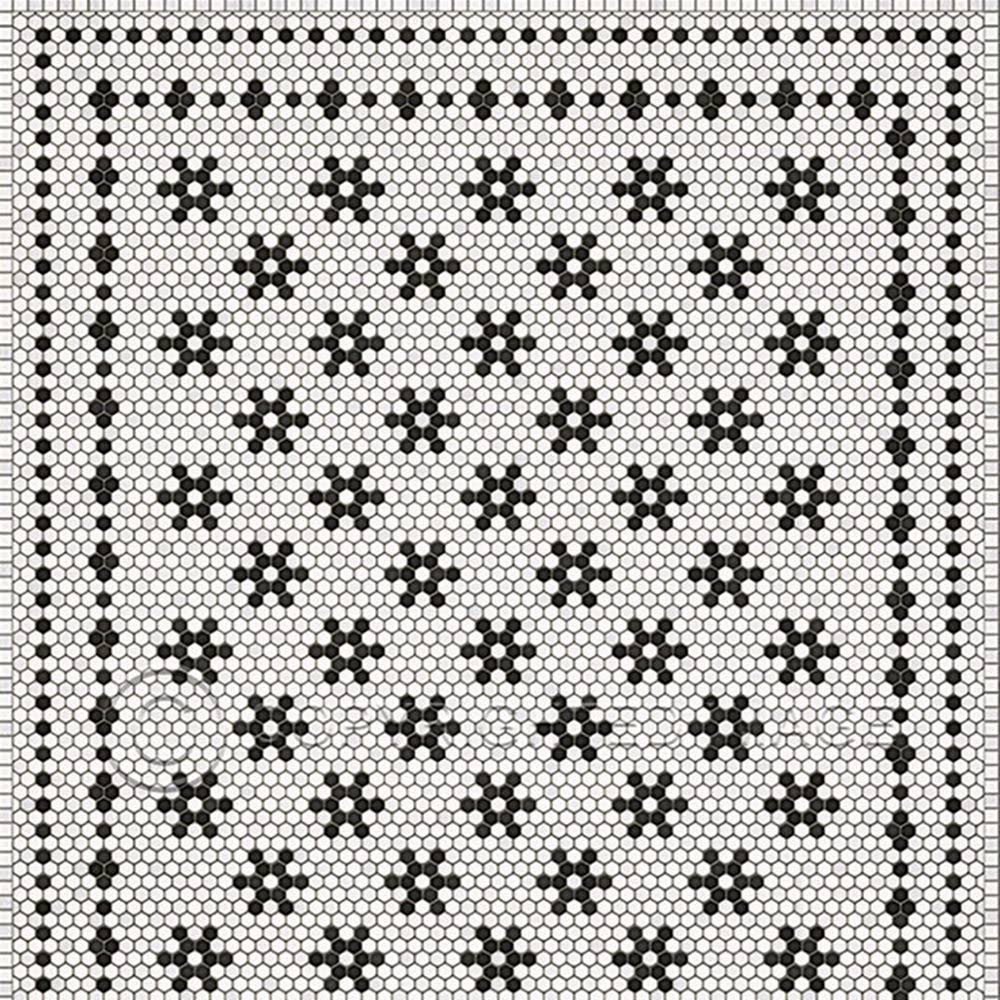 Mosaic B - Clemont Avenue - 36x22 x 90x22
