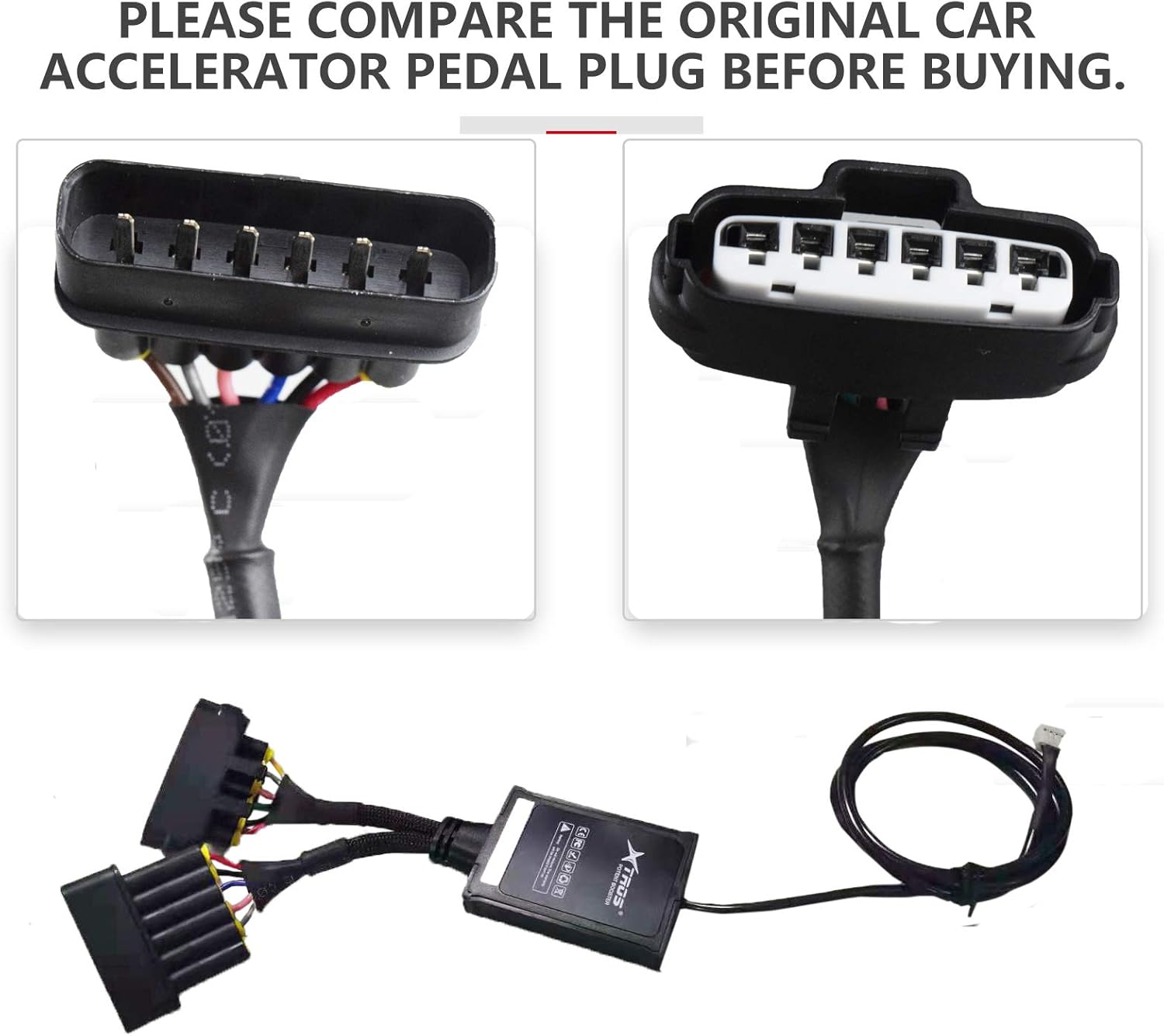 Throttle Response Controller WAK-567 Upgrade Drive Modes Sport Racing Accelerator Potent Booster for Lexus Toyota Suzuki Subaru Pack of 2