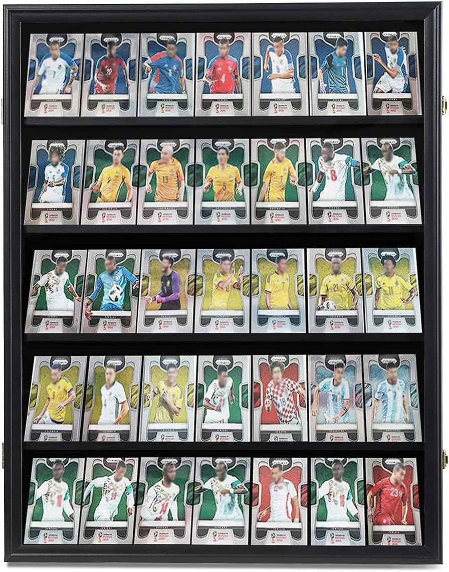 35 Graded Sports Card Display Case