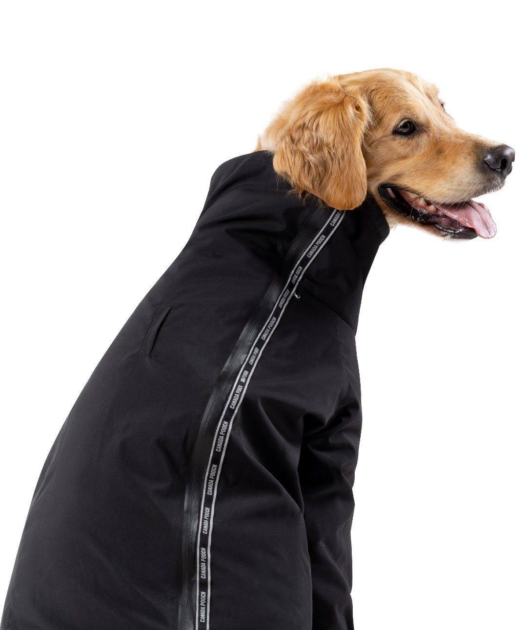Canada Pooch The Slush Dog Suit, 10, Black