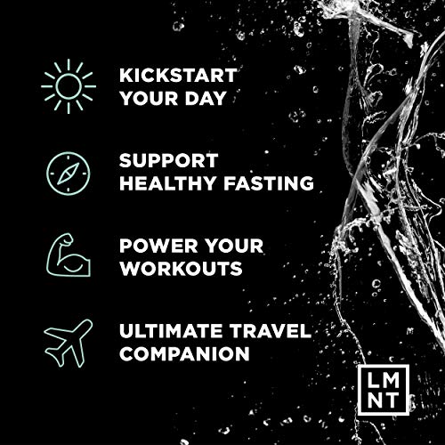 LMNT Zero Sugar Electrolytes - Watermelon Salt | Drink Mix | 30 Count