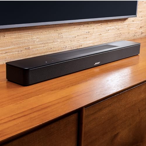 Bose Smart Dolby Atmos Soundbar, Bluetooth Soundbar Speaker with Voice Control and Amazon Alexa Built-in, Works with Google Assistant Capabilities