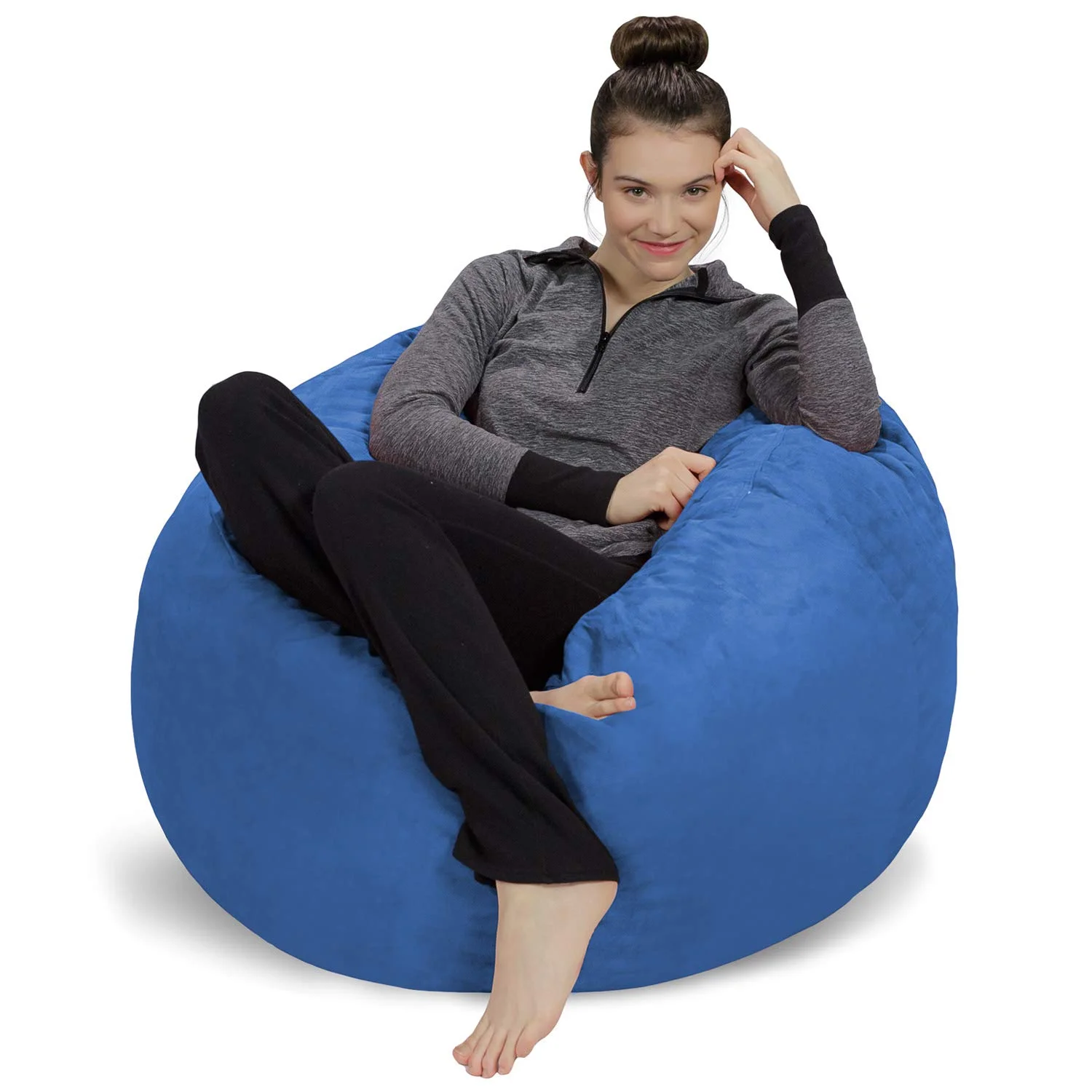 Sofa Sack - Plush, Ultra Soft Bean Bag Chair - Memory Foam Bean Bag Chair with Microsuede Cover