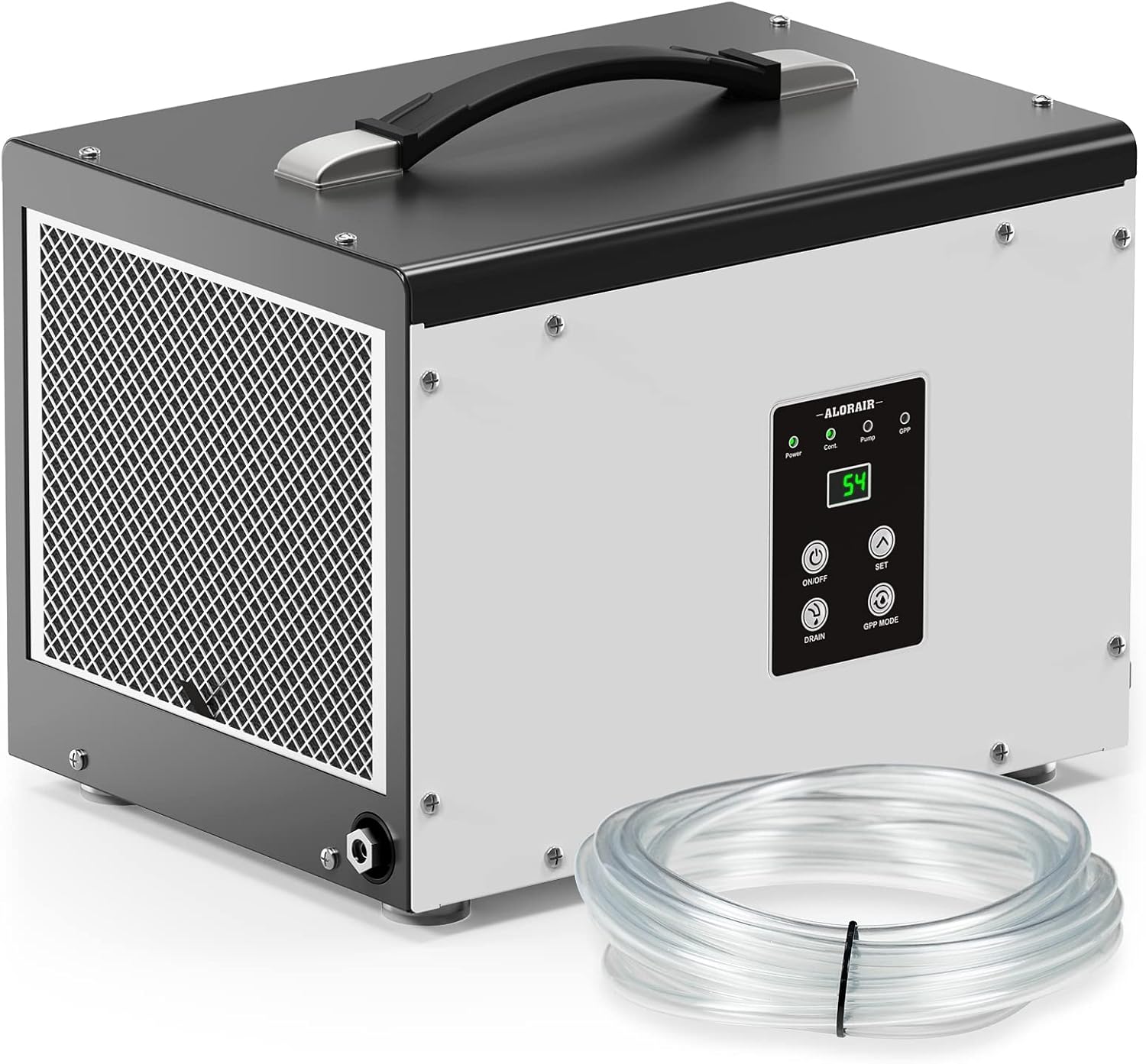 ALORAIR Crawl Space/Basement Dehumidifier 70 Pint Dehumidifier with Pump, Automatic Defrost, Up to 1000 Sq Ft Commercial Dehumidifier, Memory Start