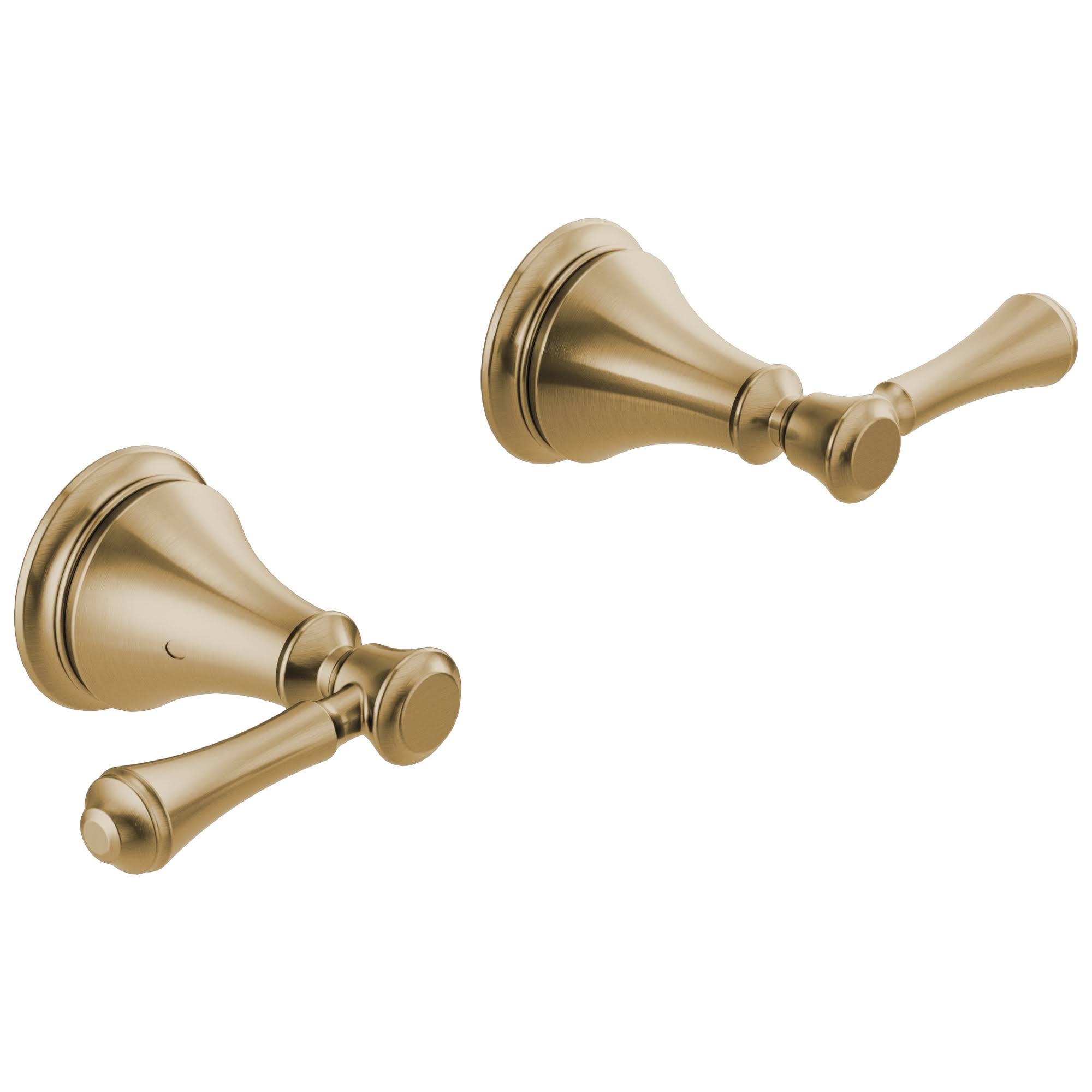 Delta RP100465CZ Cassidy Handle Kit - Wall-Mount Tub Filler in Champagne Bronze