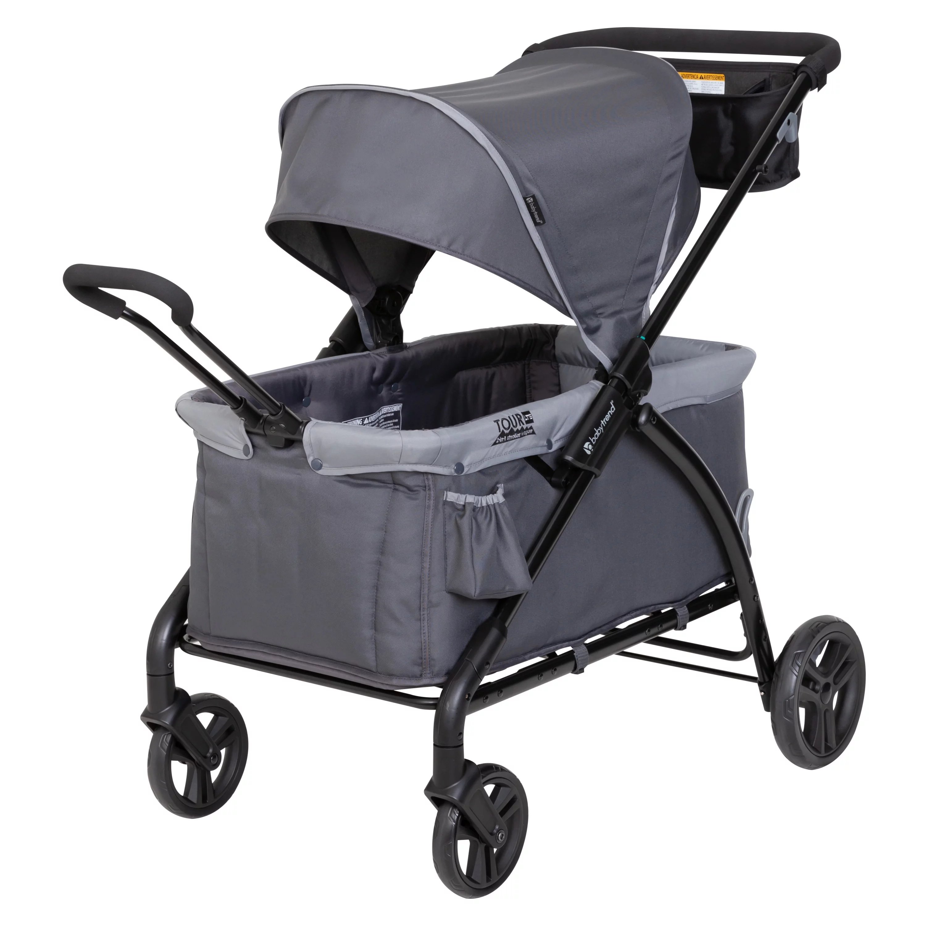 Baby Trend Tour LTE 2-in-1 Stroller Wagon - Desert Grey - Radiant Selections