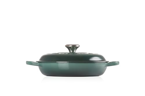 Le Creuset Enameled Cast Iron Signature Braiser, 3.5 qt., Marseille