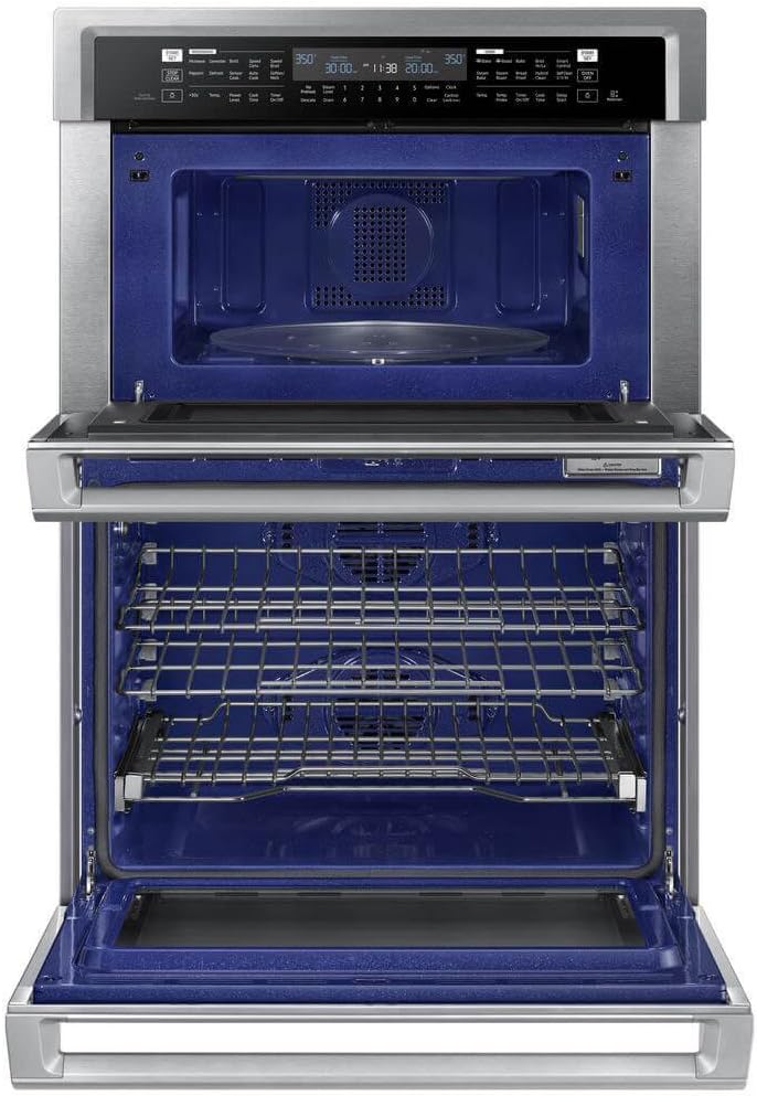 Samsung NQ70M6650DS Stainless Combination Microwave Wall Oven