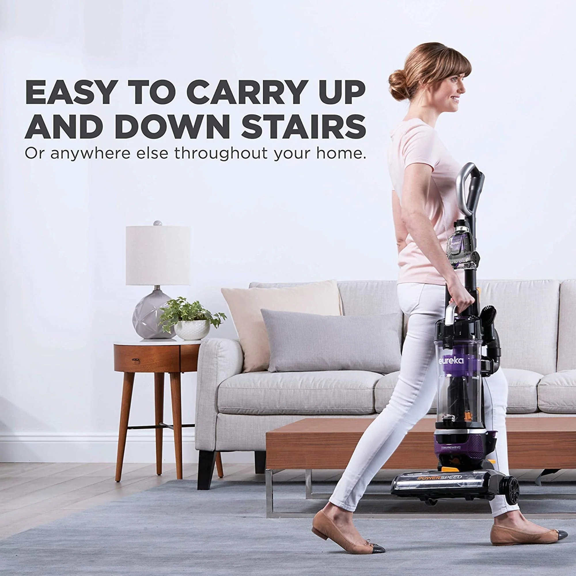 Eureka NEU202 Power speed Lightweight Bagless Upright Vacuum Cleaner
