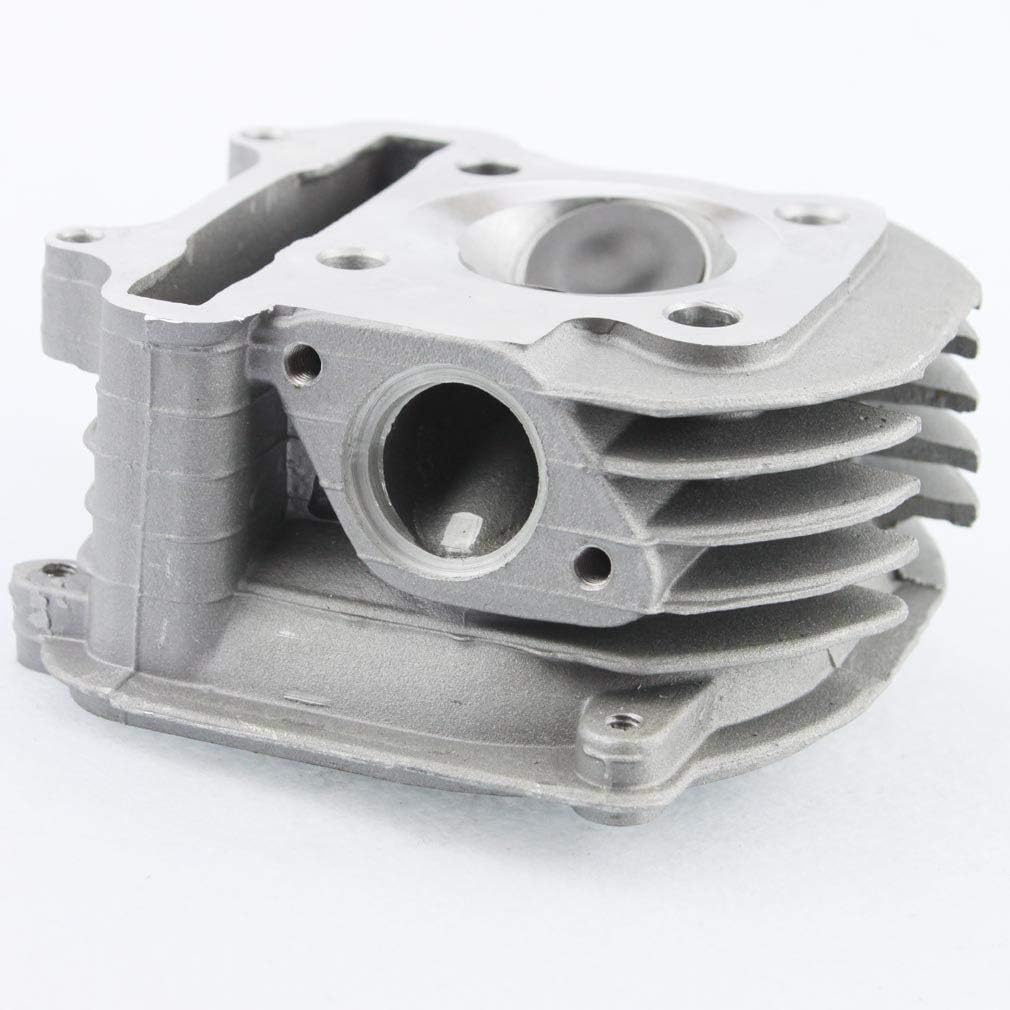 GOOFIT 57.4mm Bore Cylinder Kit 150cc Big Bore GY6 Engine Rebuild Kit Cylinder Head Chinese Scooter Pack of 2