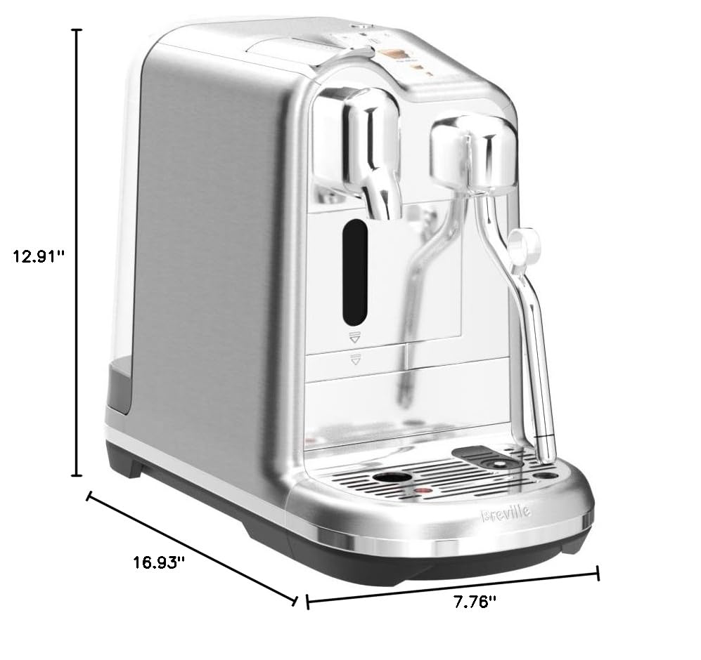 Nespresso Breville Creatista Pro BNE900BSS, Brushed Stainless Steel