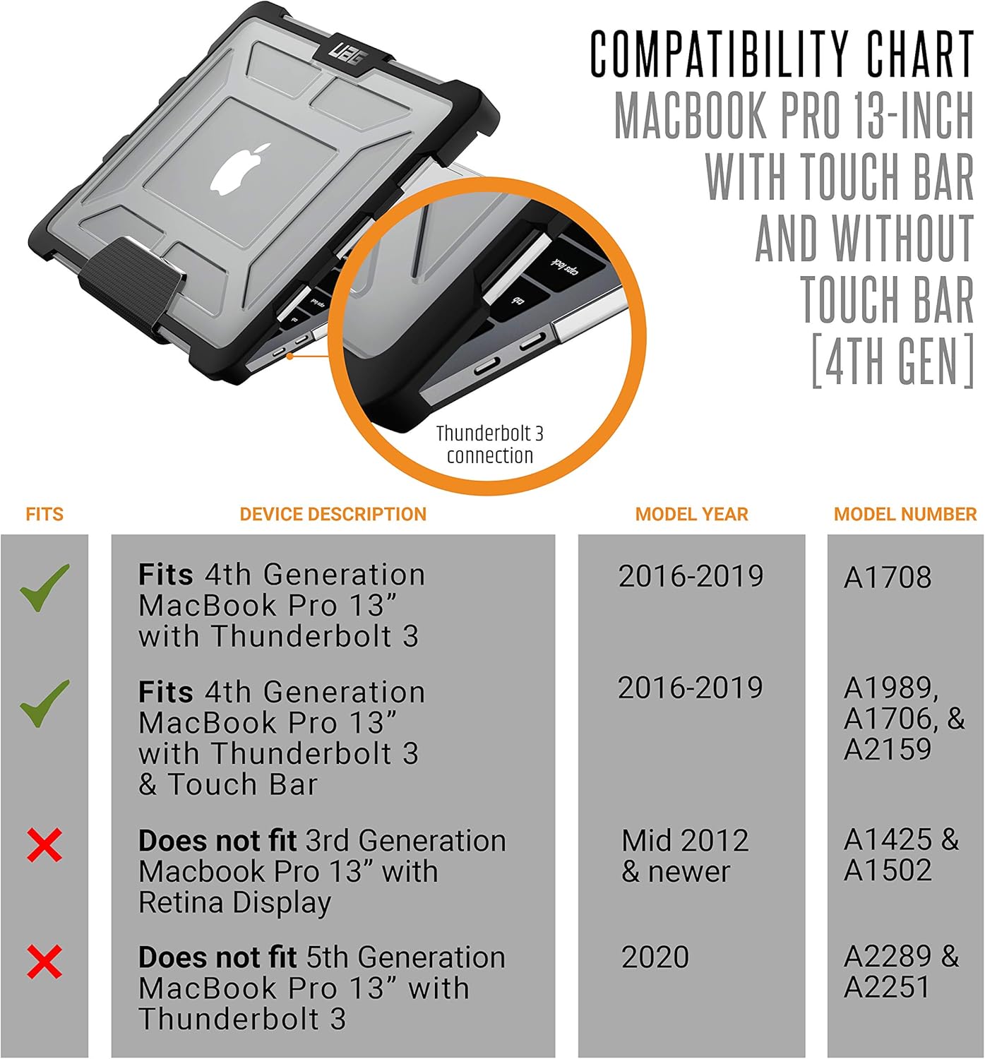 URBAN ARMOR GEAR UAG MacBook Pro 13-inch (4th Gen
