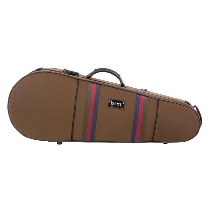 BAM Saint Germain Brown Stylus Contoured Viola Case
