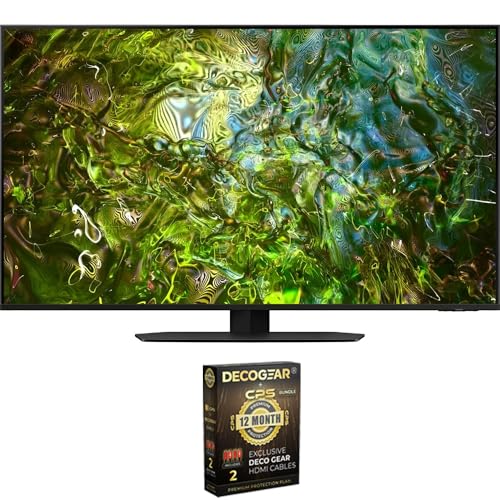 Samsung QN65QN90DA 65 Inch Neo QLED 4K Smart TV (2024) Bundle with 1 YR CPS Enhanced Protection Pack